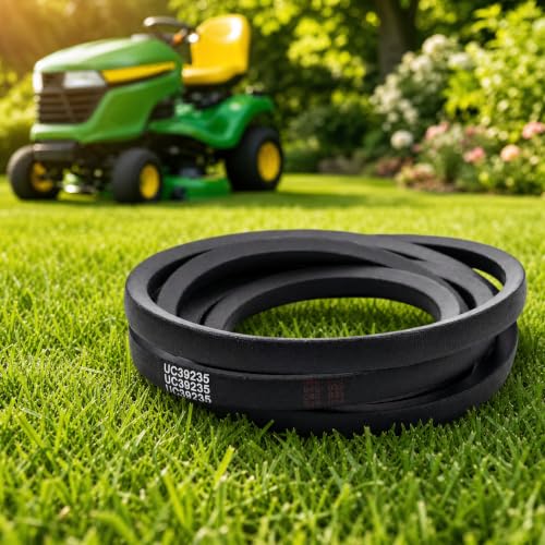 UC39235 Lawn Mower Deck Drive Tractor Belt Compatible with John Deere X330 X350 X354 X370 X380 X384 X390 X394 X570 X580 X584 X590 Lawn Mower