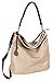 Produktbild Damen Tasche Schultertasche Große Umhängetasche in 5 Farben Handtasche für Frauen Sommer Design Crossbody (3126) (Powder)