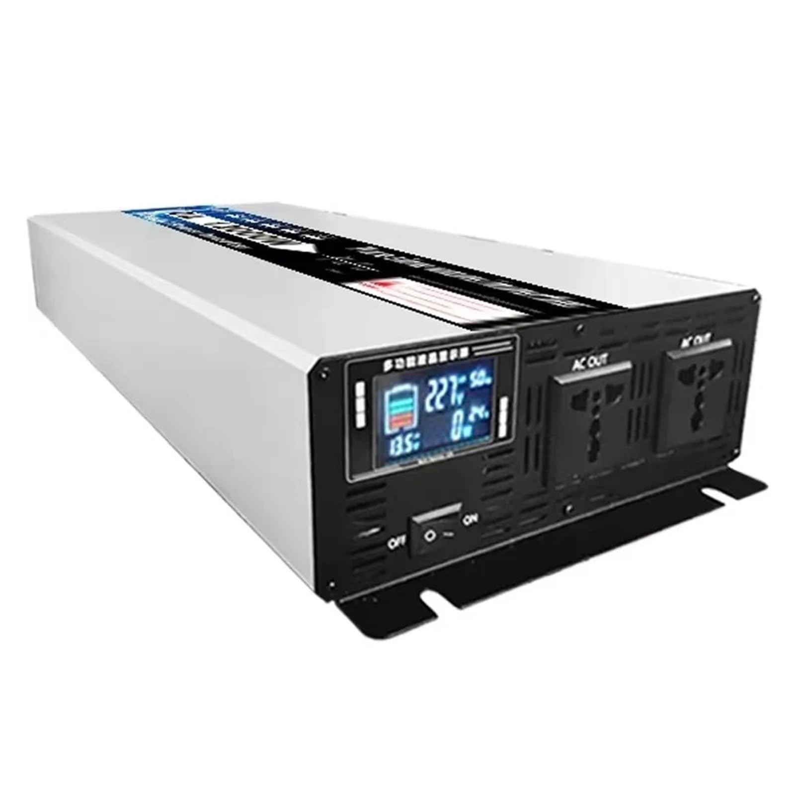 Inversores Solares Coche Fuera Red Onda Sinusoidal Pura con Potencia 220 V 8000 W 10000 W 12000 W 12 V 24 V 48 V 60 V 72 V con Control Remoto Convertidor(60V,220V-230V(50Hz),12000W)