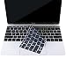 MOSISO Silicone Keyboard Cover Compatible MacBook Pro 13 Inch 2017 & 2016 Release A1708 Without Touch Bar, MacBook 12 Inch A1534 Protective Skin, Hollow Black