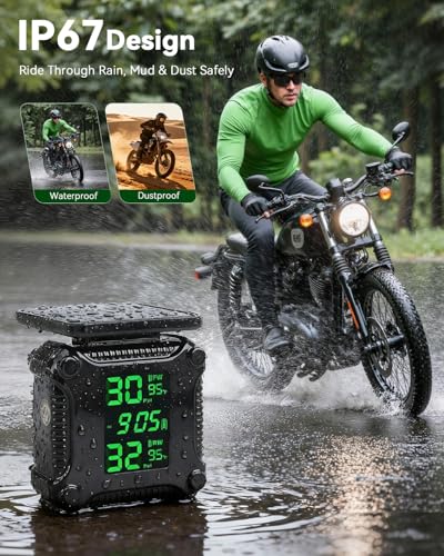 LNKERCO Solar Motorcycle TPMS