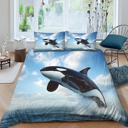 Orque parure de lit microfibre resistante et housse de couette douce fermeture