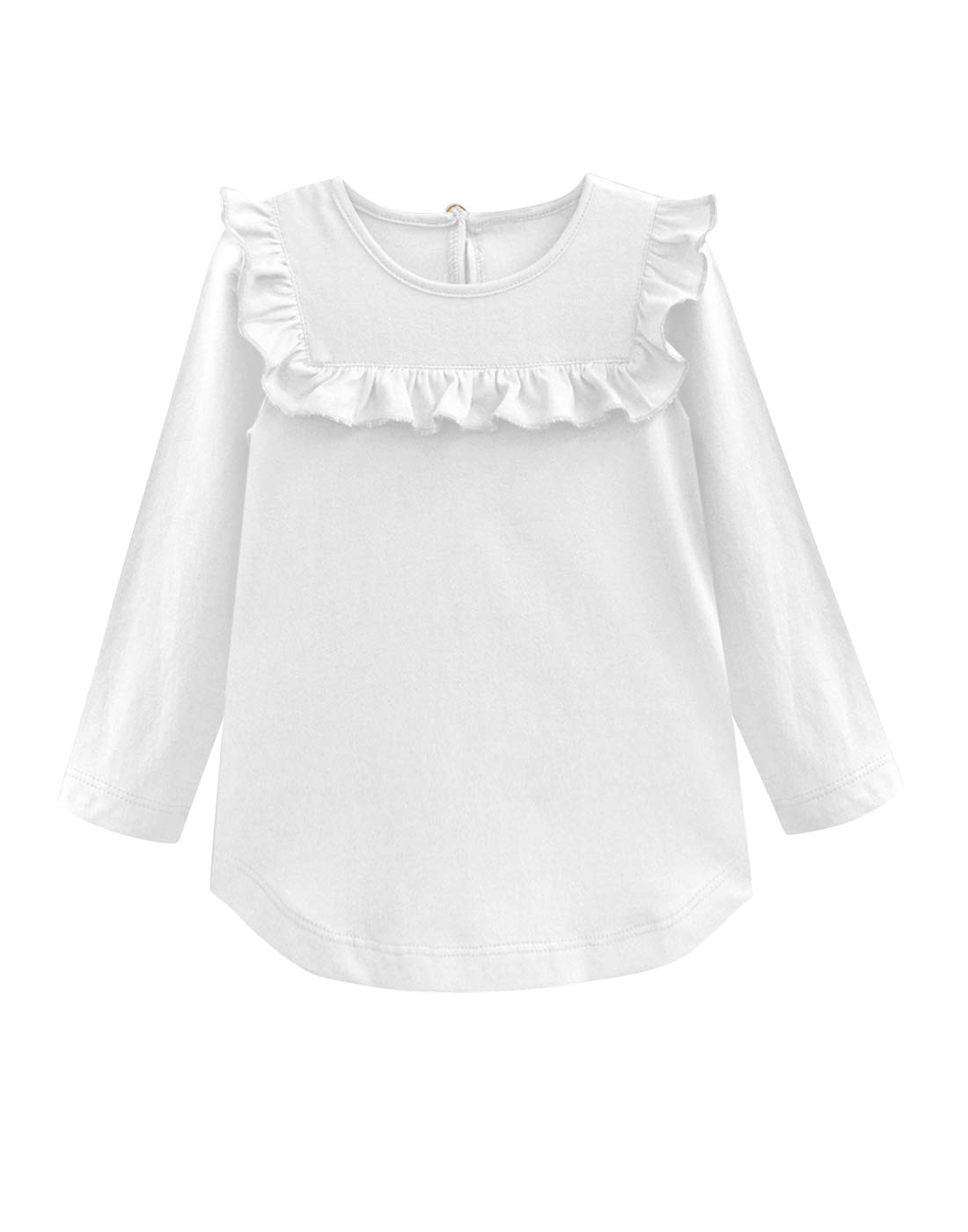 A.T.U.N. (ALL THINGS UBER NICE)Girls Cotton Round Neck Long Sleeve T-Shirt