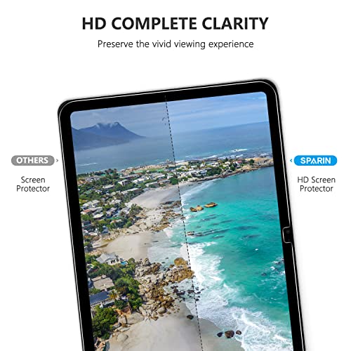 Sparin 2 Pack Screen Protector For Ipad 10Th Generation 10.9 Inch Display (2022 Models), 9H Tempered Glass For Ipad 10Th Gen With Alignment Frame #TOP6