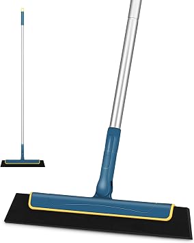 CLEANHOME Long Handled Squeegee for Shower,Floors,Windows,Mirrors | Professional Wet Room Floor Squeegee,Adjustable Size&Lightweight,Easily Remove Water and Dust from the Floor