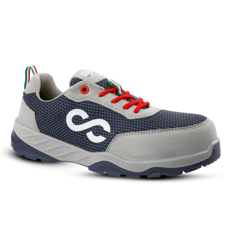 Siena S1 Industrial Safety Shoes for Men | Fiberglass Toe Cap | Slip Resistant & Antistatic | Lightweight Safety Footwear-image-3