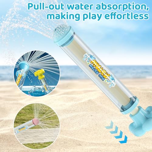 Miniatura 4 de 4 Piezas Pistola De Agua Para Fuegos Artificiales, Pistola De Agua De Fuegos Artificiales, Juguete Romántico En Estilo De Fuegos Artificiales, Romántica Pistola Aguas Para Piscina, Playa, Fiesta A