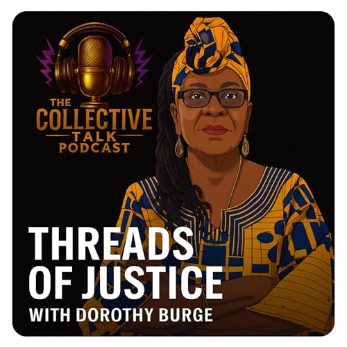 『“Threads of Justice the Art and Activism of Dorothy Burge”』のカバーアート