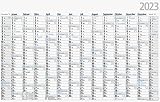 Adina 2021 Calendrier mural grand format Format A0 120 x 84 mm