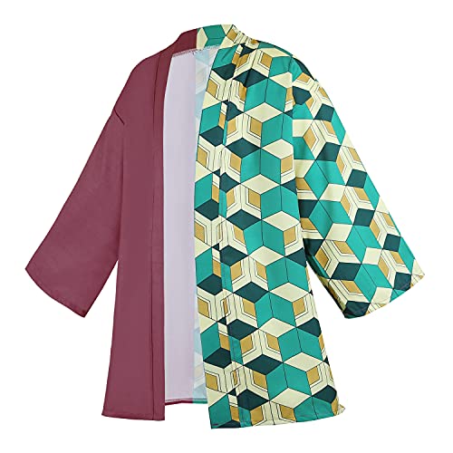 Drofe Anime Robes Tanjiro Cosplay Costume Zenitsu Kimono Purple
