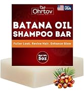Batana Shampoo – Natural Batana Oil Soap Bar for Hair Growth, Thinning Hair & Hair Loss – Thicken...