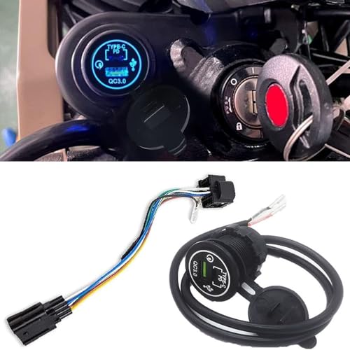 FENGYEMOTO Compatible with 2019-UP Honda Hunter Cub 125 Trail125 CT125 Plug & Play Wiring Harness Connector Accessory Kit
