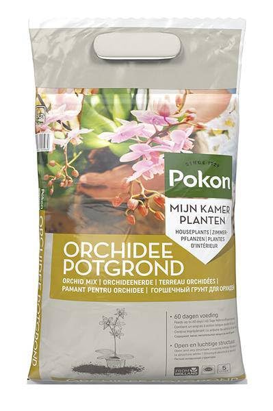 Orchideenerde 5L Zimmerpflanze | Optimale Drainage, Gesundes Wurzelwachstum