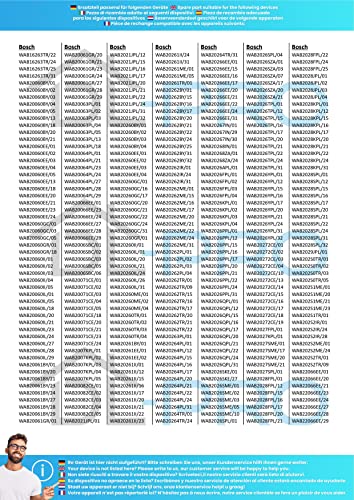 DL-pro Ablaufpumpe für Bosch Siemens 144192 00144192 Pumpe Magnettechnikpumpe Copreci mit Pumpenkopf und Sieb für Waschmaschine