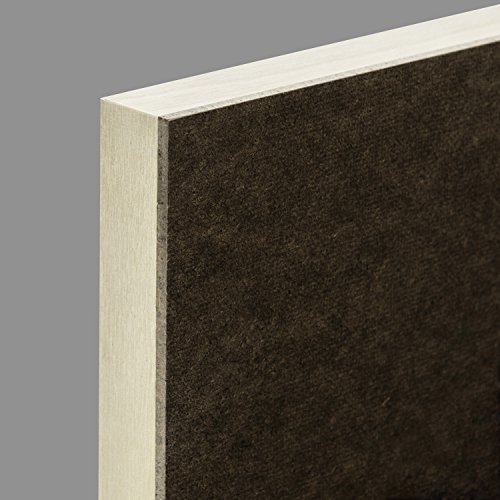 Image of Ampersand Art Supply Hardboard Wood Painting Panel: Museum Series Hardbord, 12 inch x 16 inch, 3 /4 Inch Cradled Profile