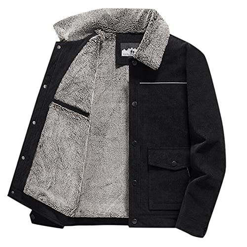 Veste homme automne-hiver en velours pour les sorties urbaines et les weekends