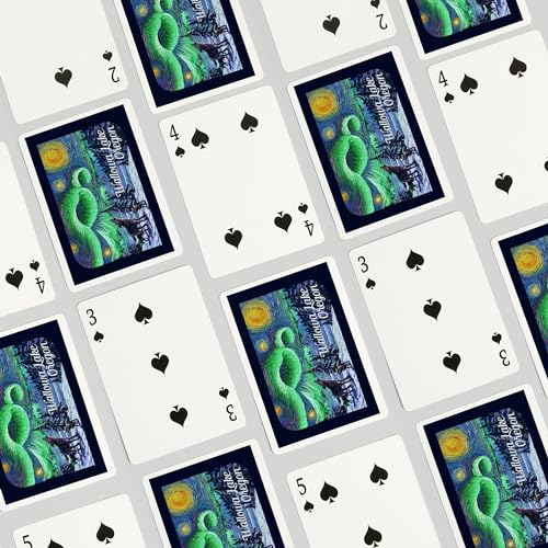 Baraja de Póker de 52 cartas con diseño Wallowa Lake miniatura 4