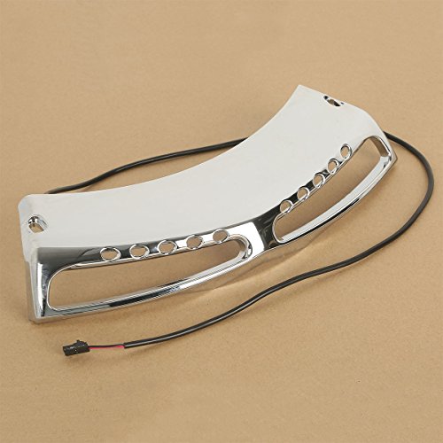 XMT-MOTO Fairing Headlight Lower Grill Chrome For Honda Goldwing 2001-2017 GL1800 & 2013-2016 F6B Models