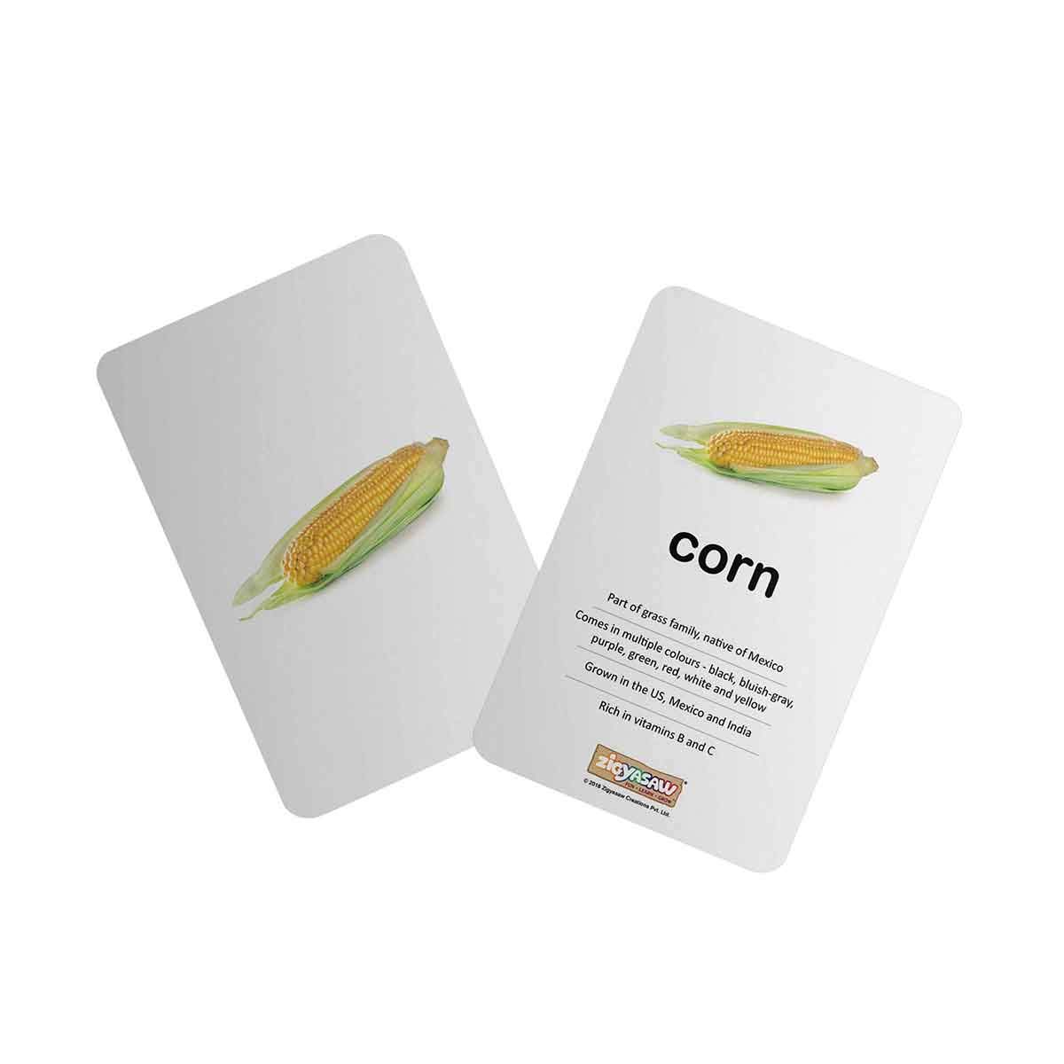 Zigyasaw Vegetables Flash Cards 4