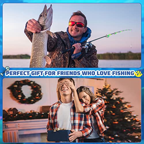 Retisee 90 Pieces Led Night Fishing Rod Bait Alarm Bell Fishing Indicator With Twin Bells Ring Fishing Bells Clips With Led Light Bulb Fishing Bite Alarm Indicator On Fishing Rod #TOP5