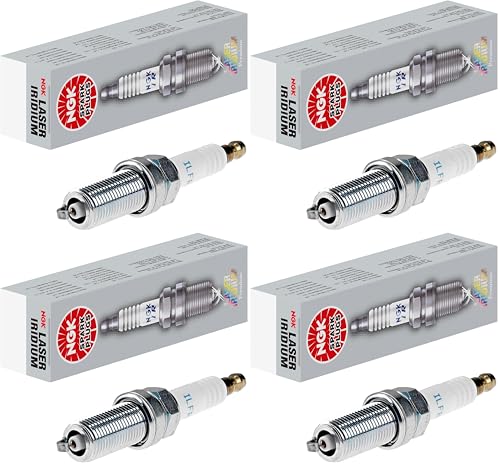 ILFR6A NGK bougie allumage pack de 4 pour moteur essence performant