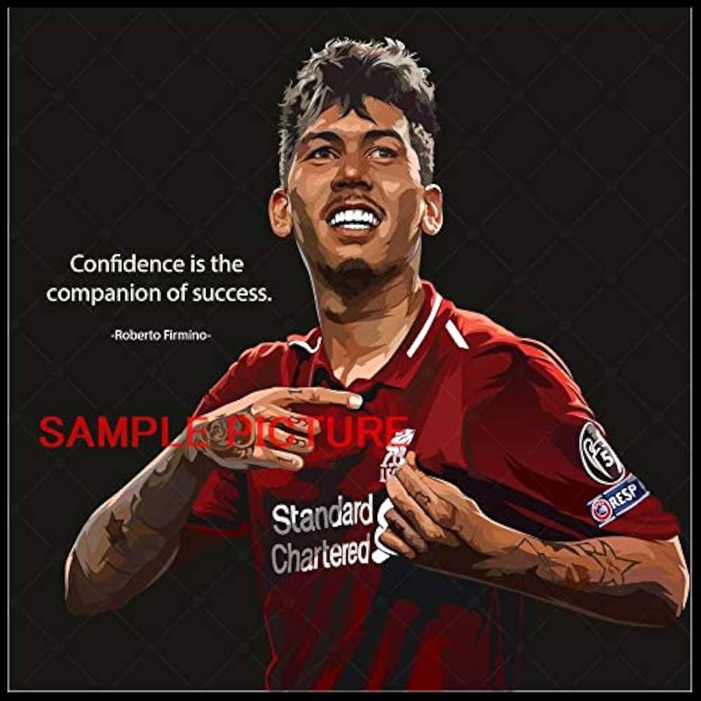 Amazon | ロベルト・フィルミーノ リバプールFC デザインA 海外 Amazon | ロベルト・フィルミーノ リバプールFC デザインA 海外