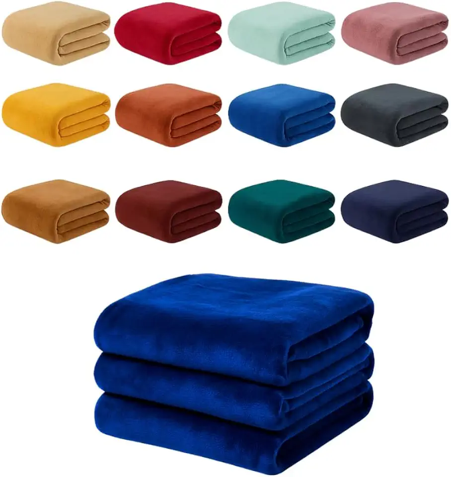 Manta Casal de Microfibra Fofinha Cores Lisas 1,80m x 2,00m Decoração Frio Inverno Quentinha (1, Sortida Lisa)