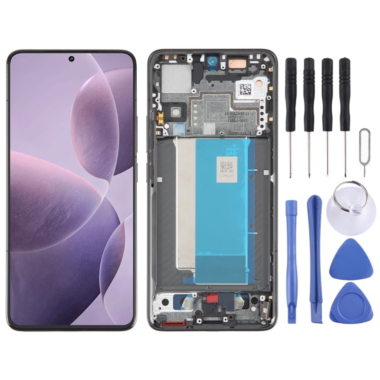 Écran LCD pour Xiaomi Redmi K70 dalle AMOLED avec châssis de réparation complet