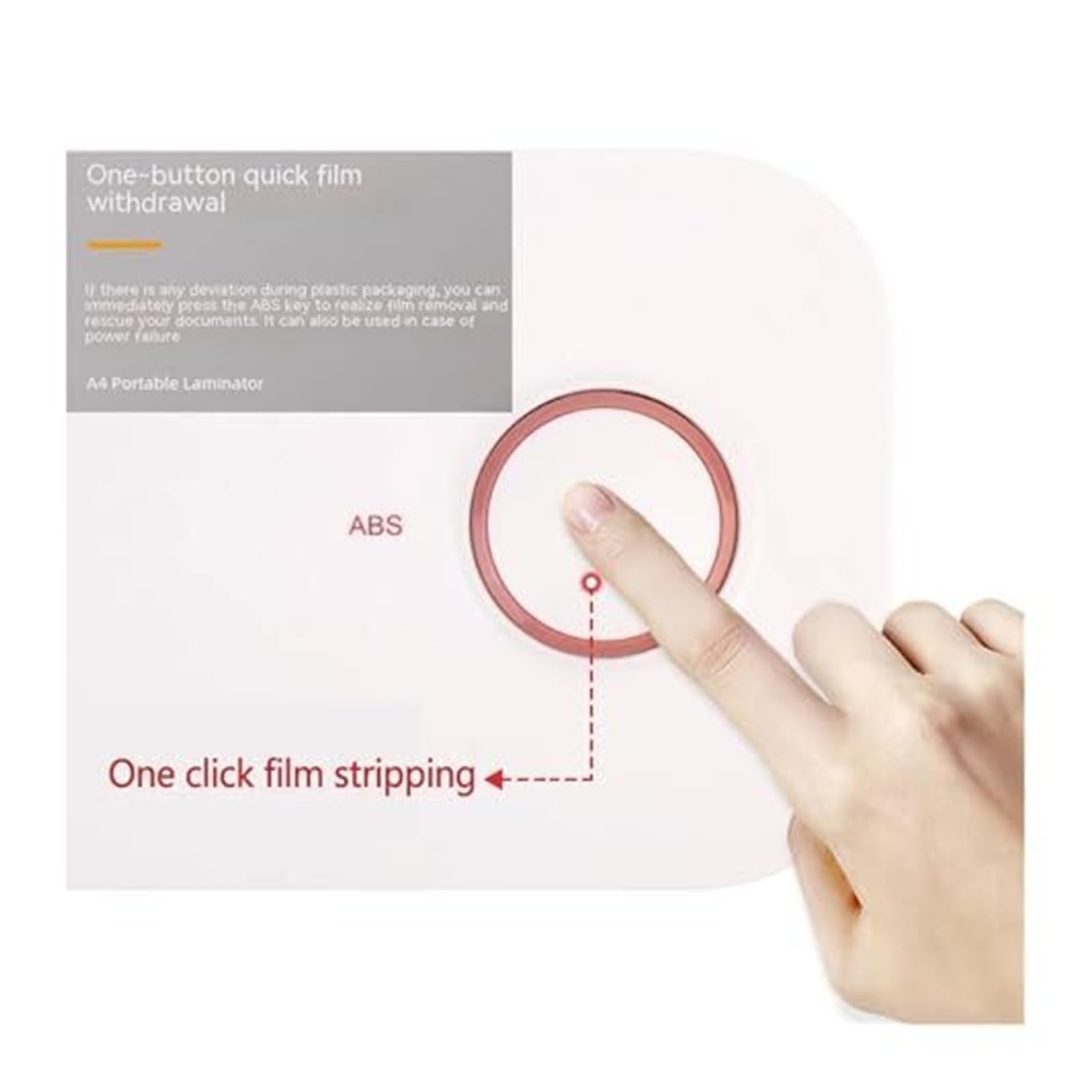 Laminator z obcinaczem papieru do dokumentów A4, zdjęć i opakowań blistrowych