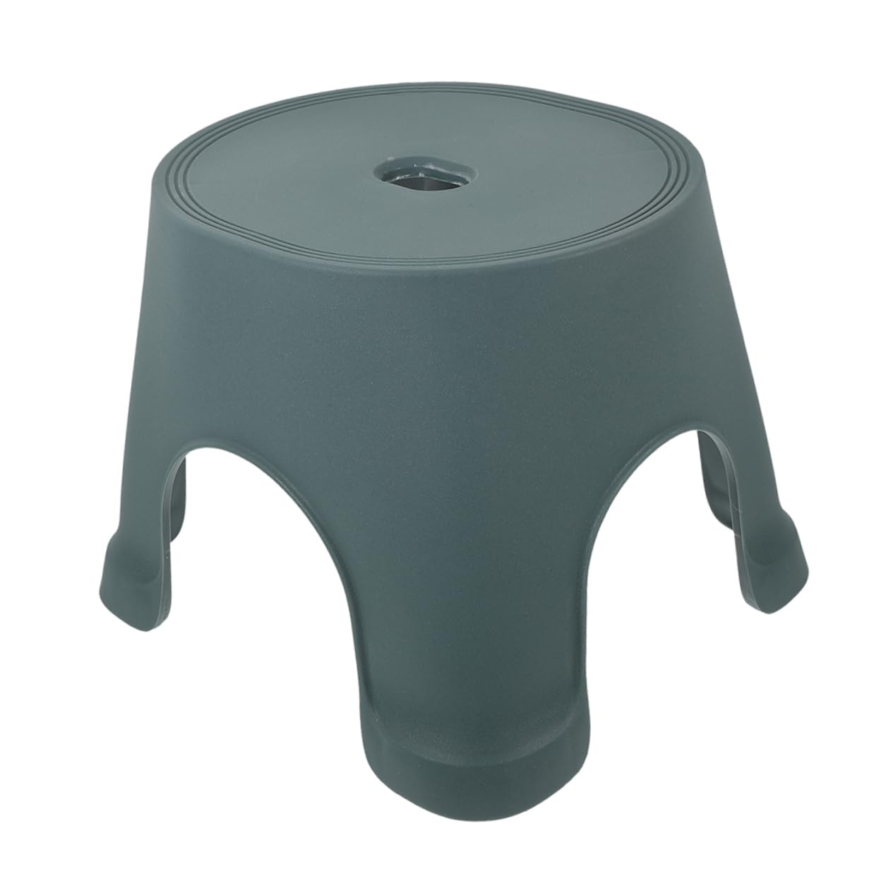 GRIRIW Toilet Stepping Foot Stool Nonslip Plastic Stool for Adults for Bathroom and Office Use