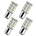 YINTATECH 4X Super White 6000K LED Car Lights Bulb 1157 BAY15D 27SMD 5050 Car RV Turn Signal Parking Lights 7528 2057 2357 DC 12V