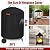 Extra Strong,600D Outdoor Fireplace Cover for Fire Sense 01471 Fire Pit,46x30in Heavy Duty Waterproof Round Outside Patio Fire Pit Cover for Aoxun Chiminea Fire Pit Wood Burning Fire Pit Cover