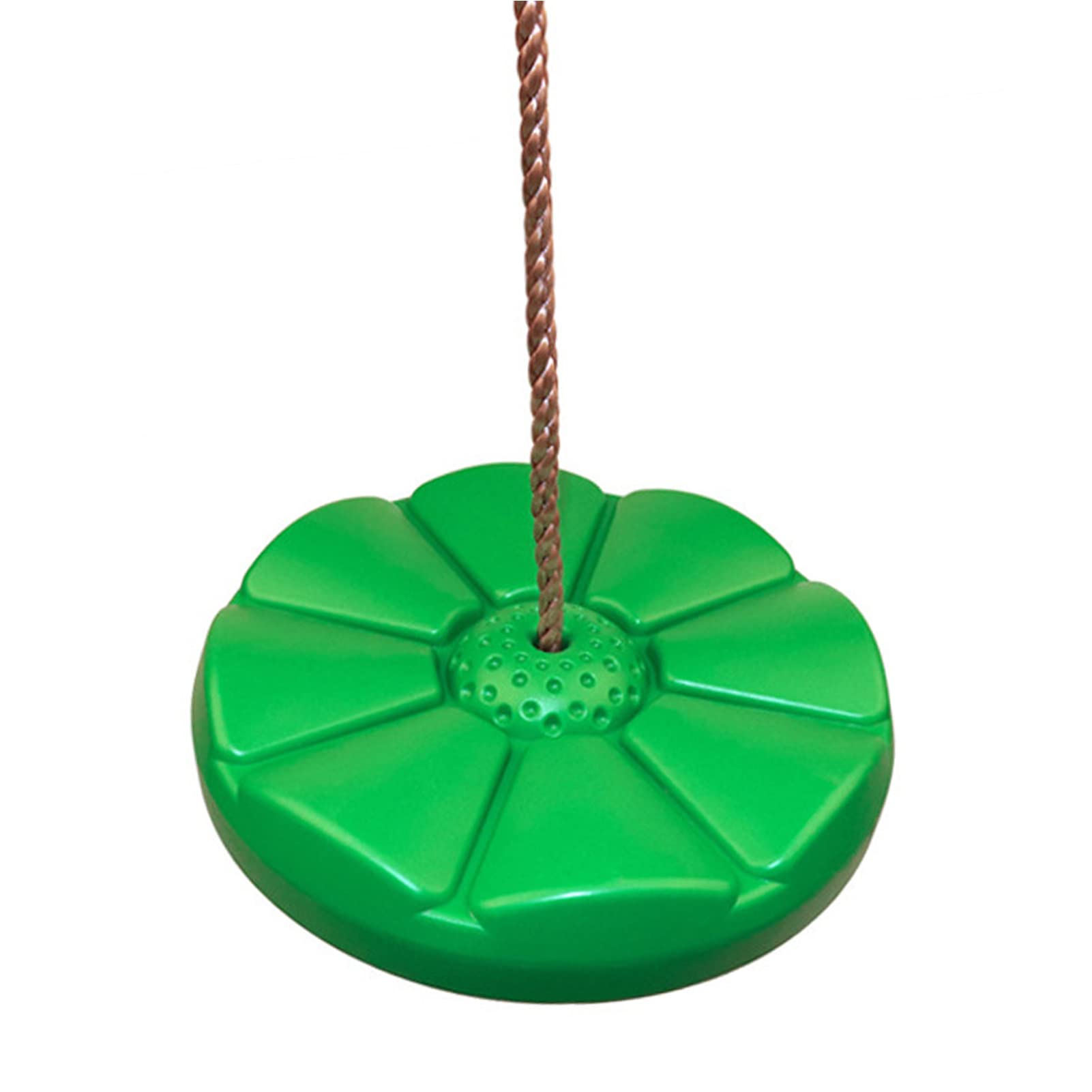 Scheibenbaumschaukel, Robust, mit PE-Seil für, Outdoor-Spielgeräte für Abenteuerspielplätze (Green)