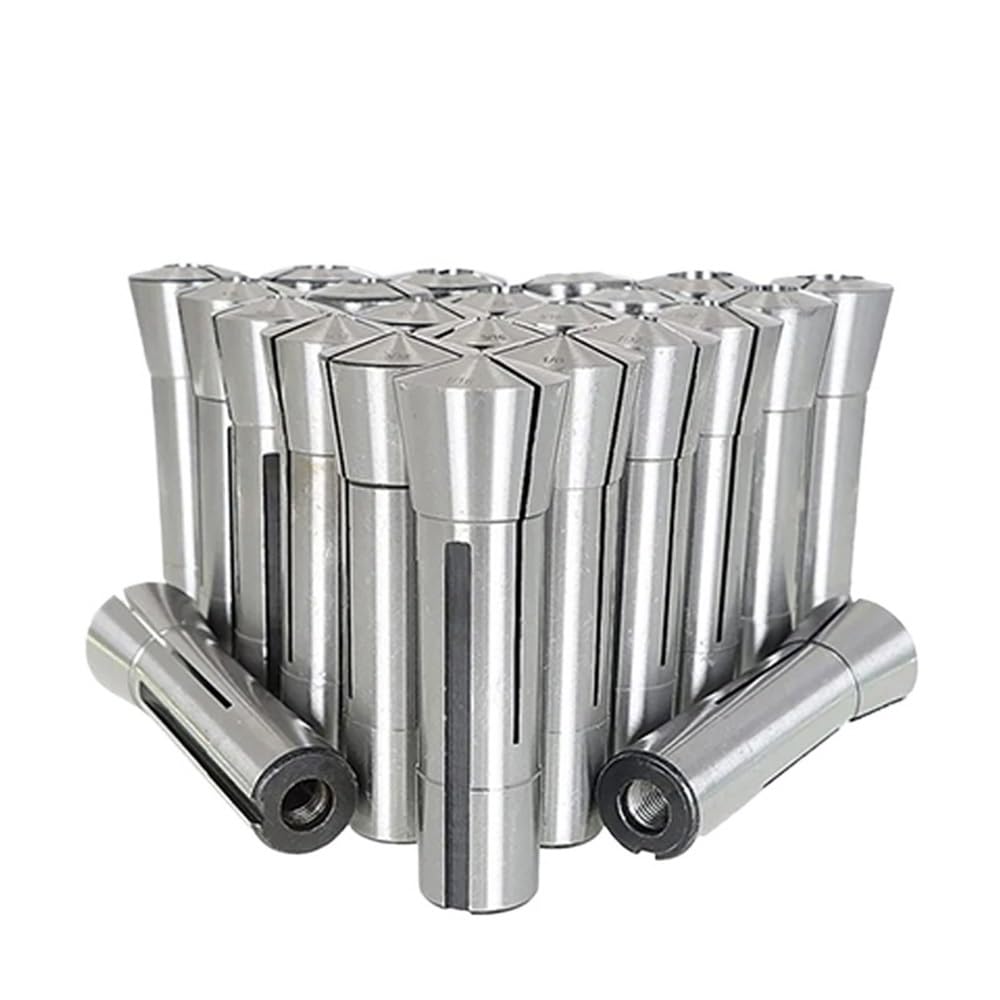 R8 Collet Milling Machine R8 Collet Metric M12 British 7/16 Clamping Size Milling Tool Holder R8 Collet Chuck Set Machine Parts(Metric Thread (M12),11MM)