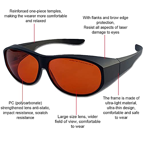 Laserschutzbrille für Diode Laser im Wellenbereich 200-540 nm