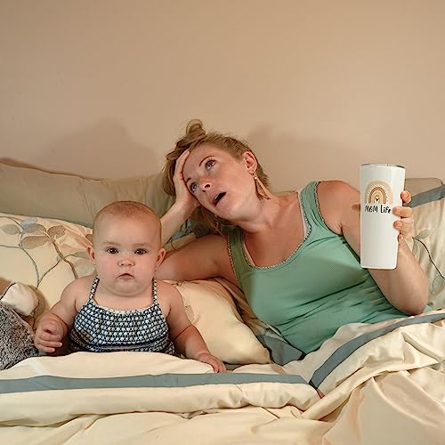 Mom Life Tumbler - 22oz - Mom Tumbler - Mom Cup - Mama Gifts - Best Mom Gifts for Christmas - Mama Tumbler - New Mom Essentials - Boy Mom Gifts - Girl Mom Gifts - Image 4