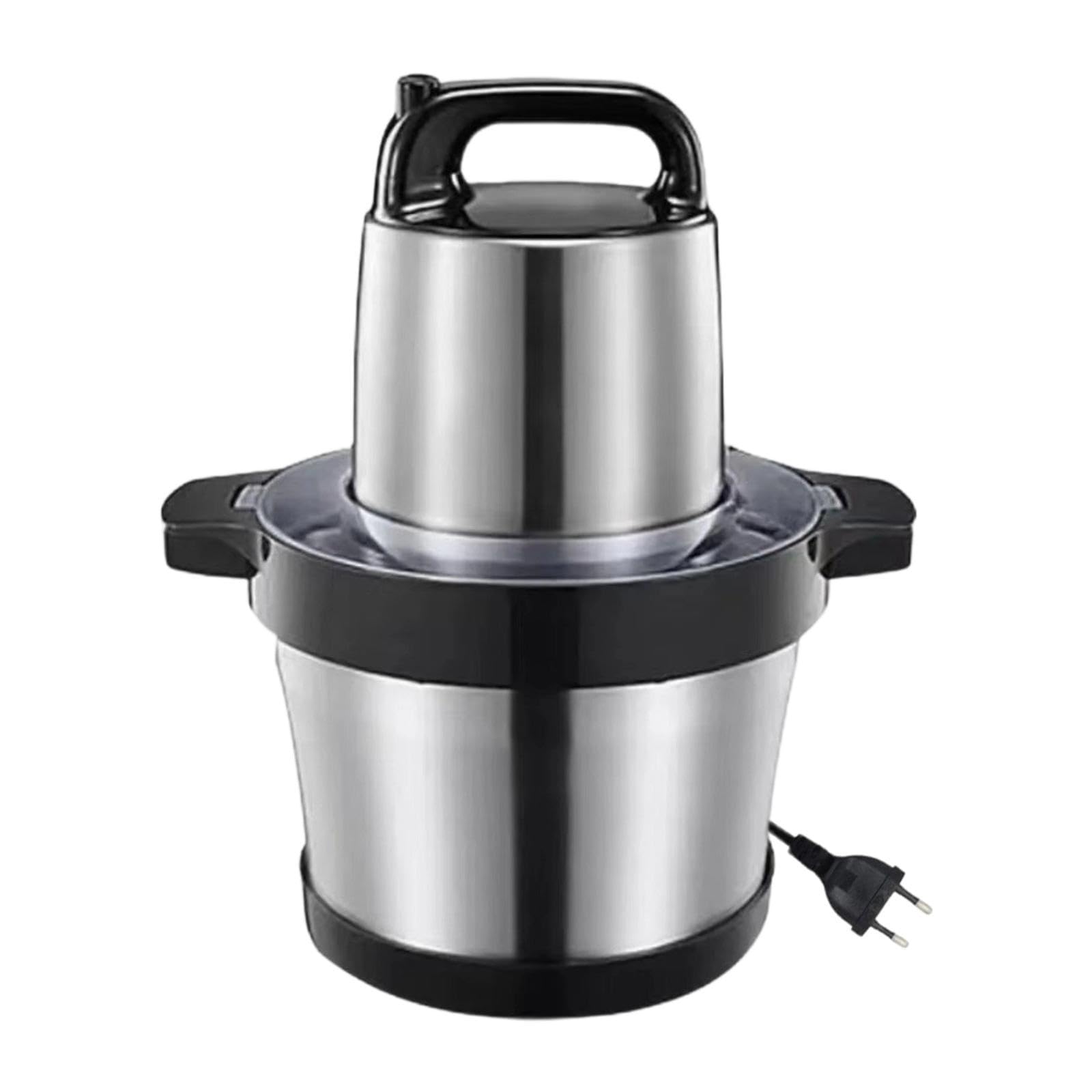 Food Processor Automatic Kitchen Appliance 6L Household | Food Processor Automatic Kitchen Appliance 6L Household Reusable Mincer Stainless Steel-image-22