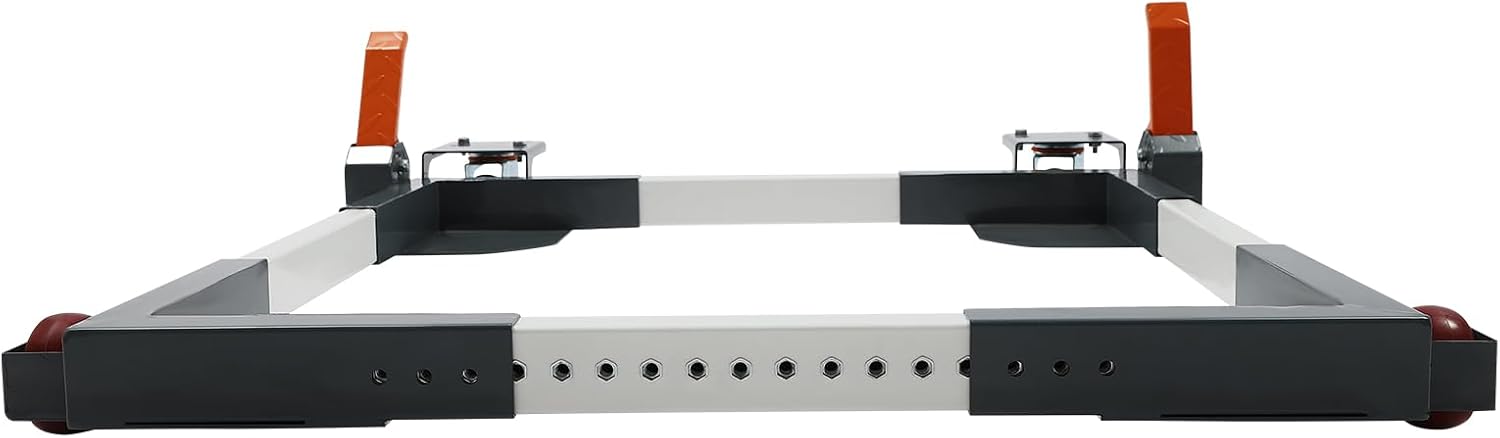 Universal Mobile Base, Heavy Duty Universal Mobile Base 1200 BLS Capacity, 29.5×29.5inches Adjustable Mobile Base Kit, Adjustable Rolling Set for Moving Large Equipment, Tools and Machines