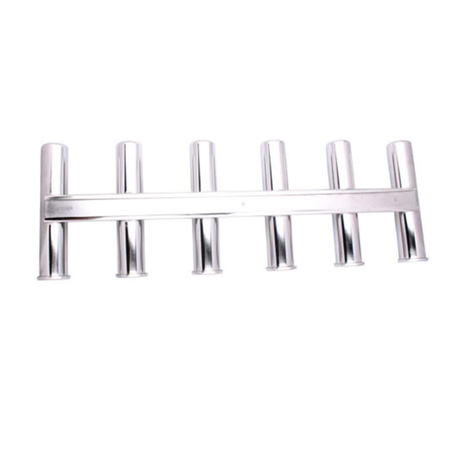 Bootszubehör Angelstab Halter 6 Röhrchen Rod Pod Rack Edelstahl Boot Marine Yacht Einfache Montage