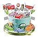 Kit Decoración para Tartas Cars Decoración para Tartas de Cumpleaños Coches Adorno para Tarta para Fiesta de Cumpleaños 37 Piezas