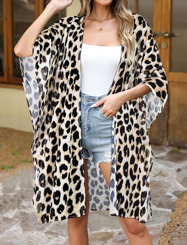 Image of Swimsuit Coverups for Women Sarong Beach Bikini Wrap Sheer Short Skirt Chiffon Scarf for Swimwear