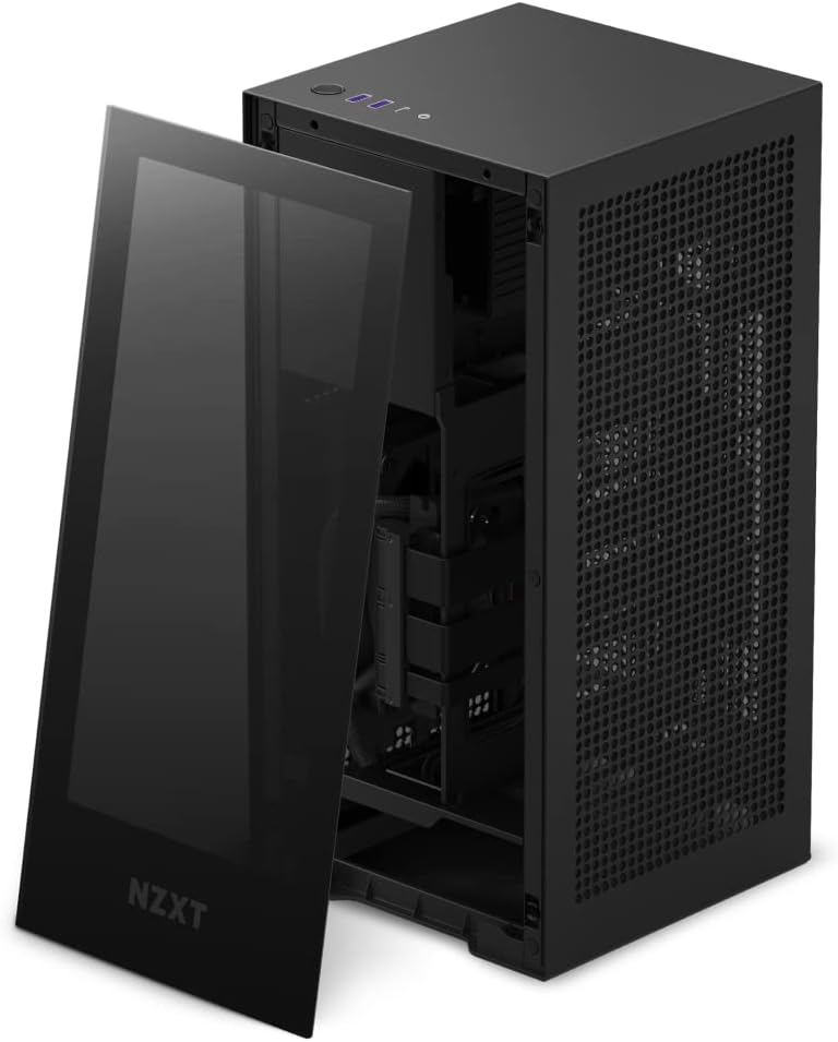 NZXT H1 Version 2 with side panel removed