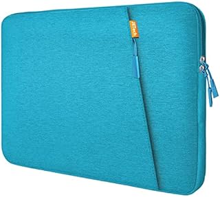 JETech Pokrowiec na Laptopa dla 15 Cala Notebook, Kompatybilny z MacBook Air 15 Cala M2 2023, MacBook Pro 15 Cala, MacBook Pro 16 Cala, Wodoodporny Torba Etui Odporny na Wstrząsy (Czarny)