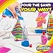Creative Kids Sand Art Activity Kit for Kids-10 Sand Art Bottles &10 Colored Cool Sand Bags+Glitter Sand-Create Your Own Sand Art-DIY Arts & Crafts Gifts for Kids Boys Girls Age 6+ Packaging May Vary