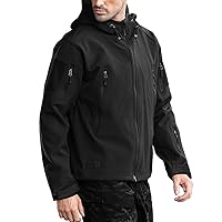 FREE SOLDIER Giacche militari Softshell da uomo Fodera in pile da esterno Giacca antivento