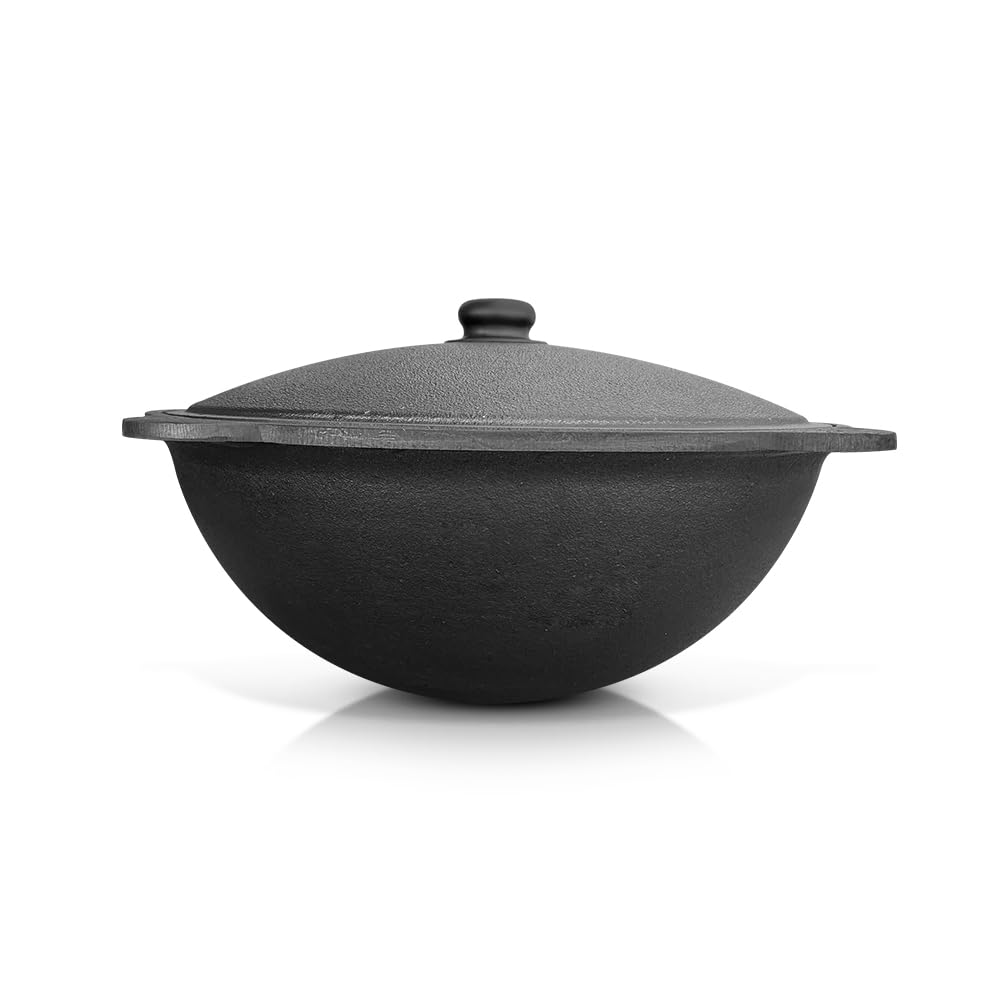 Four hollandais kazan en fonte 16L pour cuisiner en grande quantité
