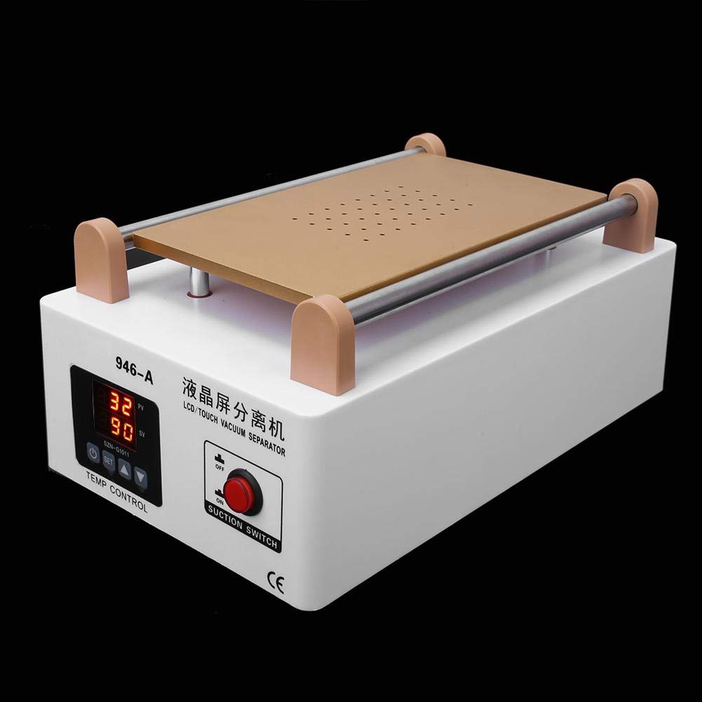 Separador de pantalla de 7 pulgadas, separador de pantalla táctil LCD, potente máquina de reparación de pantalla de bomba de vacío Split EU Plug 250V