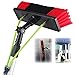Produktbild DSJ Fensterreinigungsstange, 3-12 M Photovoltaik-Reinigungswerkzeug, Mehrzweckwassersprühpinsel, Ausziehbarer Reiniger Für Lkw-Fensterwaschen/6M Rod/30Cm Brush Head