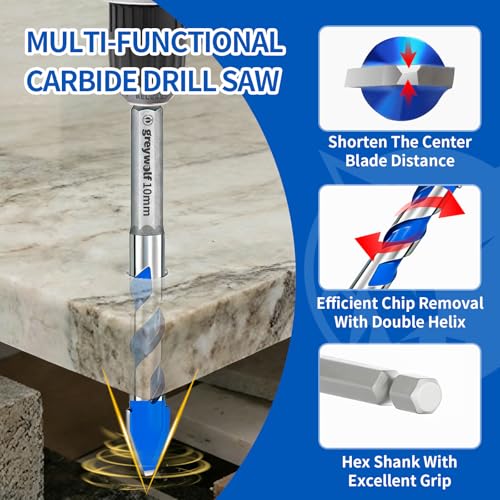 Greywolf Diamond Drill Bit Set