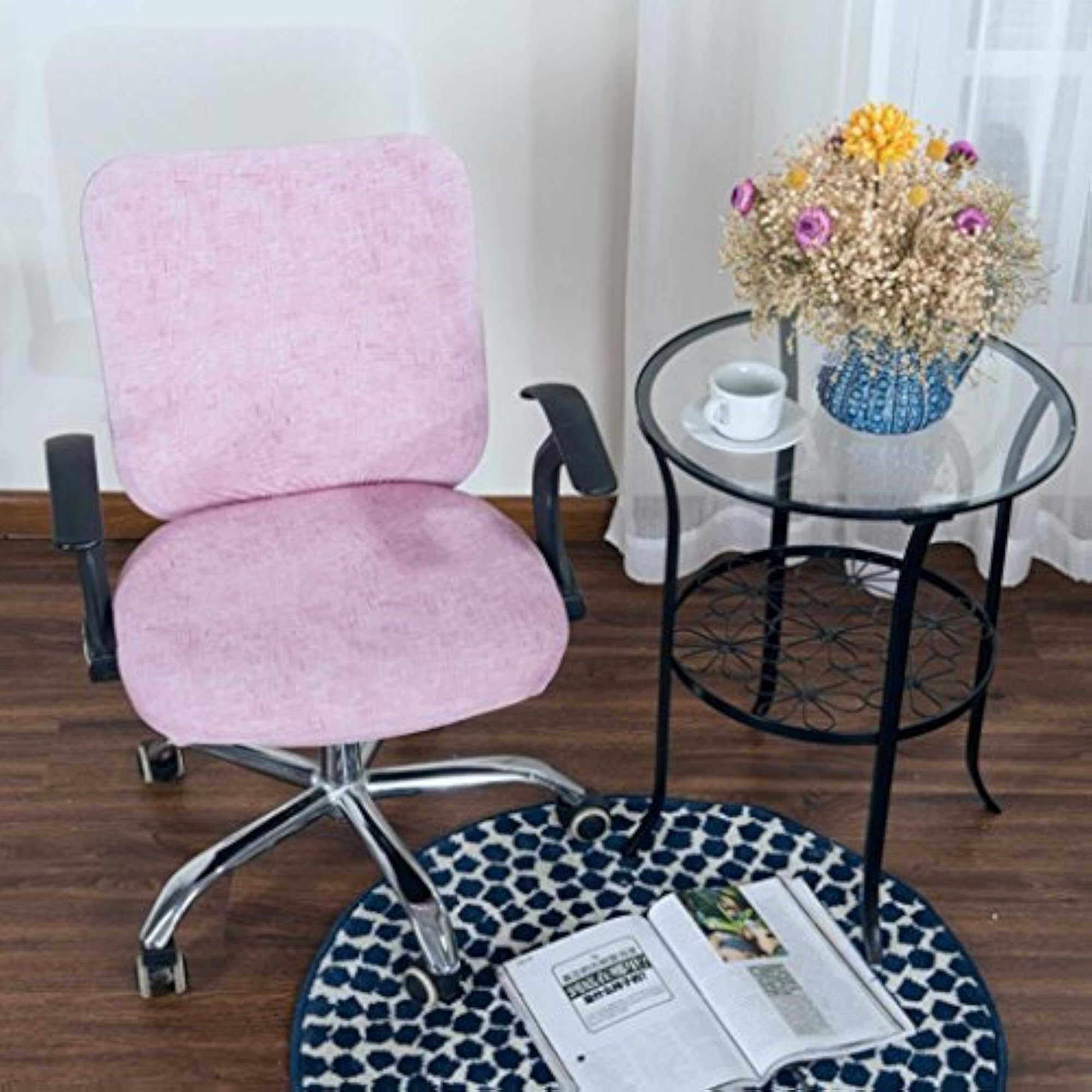 Removable Stretchable Soft Slipcover for Office Computer Chair